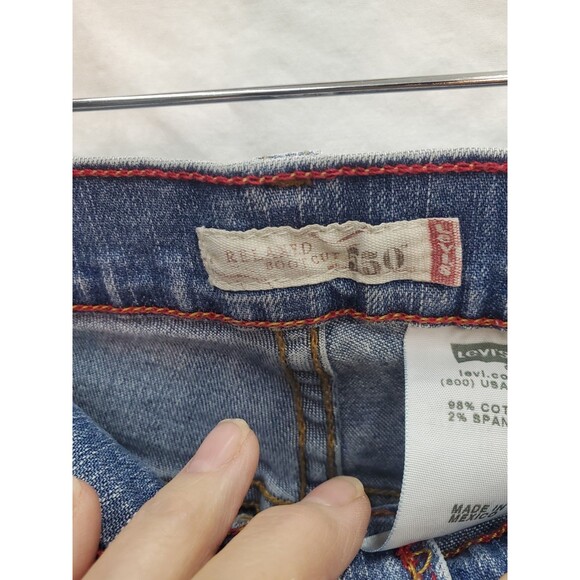 Levis 550 Relaxed fit Boot Cut Size 12 - Picture 4 of 6